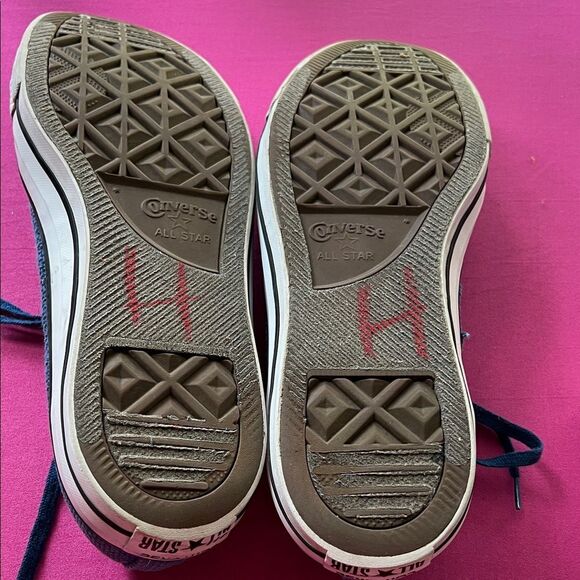 Converse Denim Blue Unisex Sneakers M10.5W12.5 - Picture 6 of 7